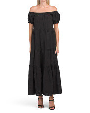 Off The Shoulder Sunny Maxi Dress | Dresses | T.J.Maxx | TJ Maxx