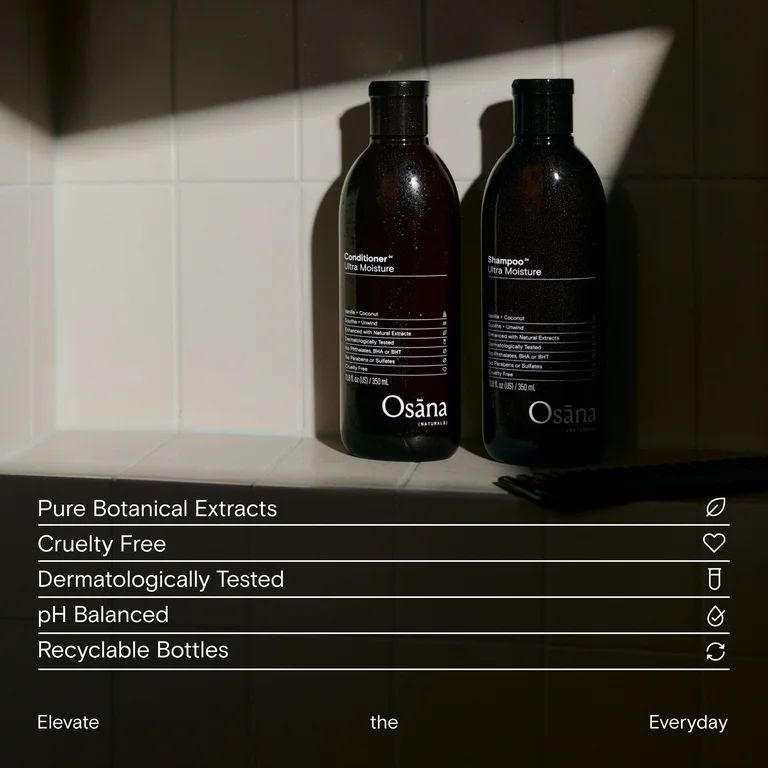 Osana Naturals Ultra Moisture Vanilla + Coconut Shampoo - Walmart.com | Walmart (US)
