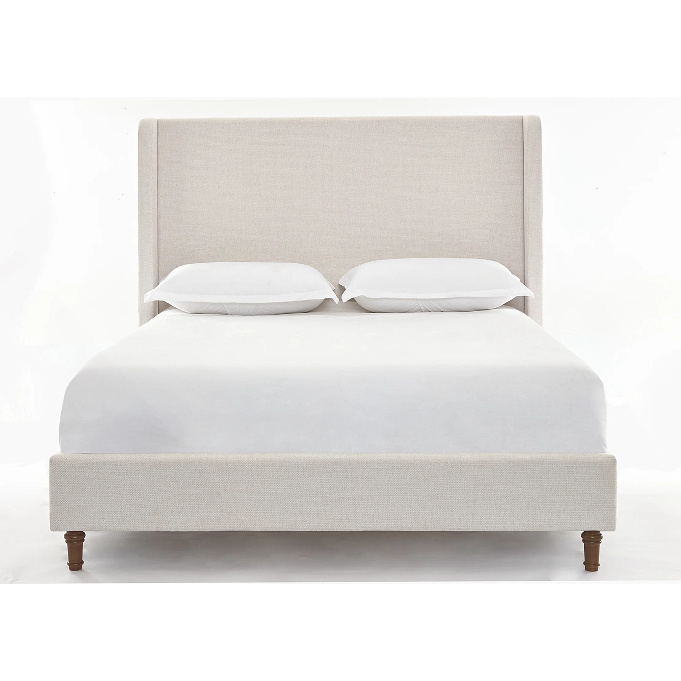 Charlton Home® Tall Headboard Upholstered Bed with 54" High Headboard | Wayfair | Wayfair North America