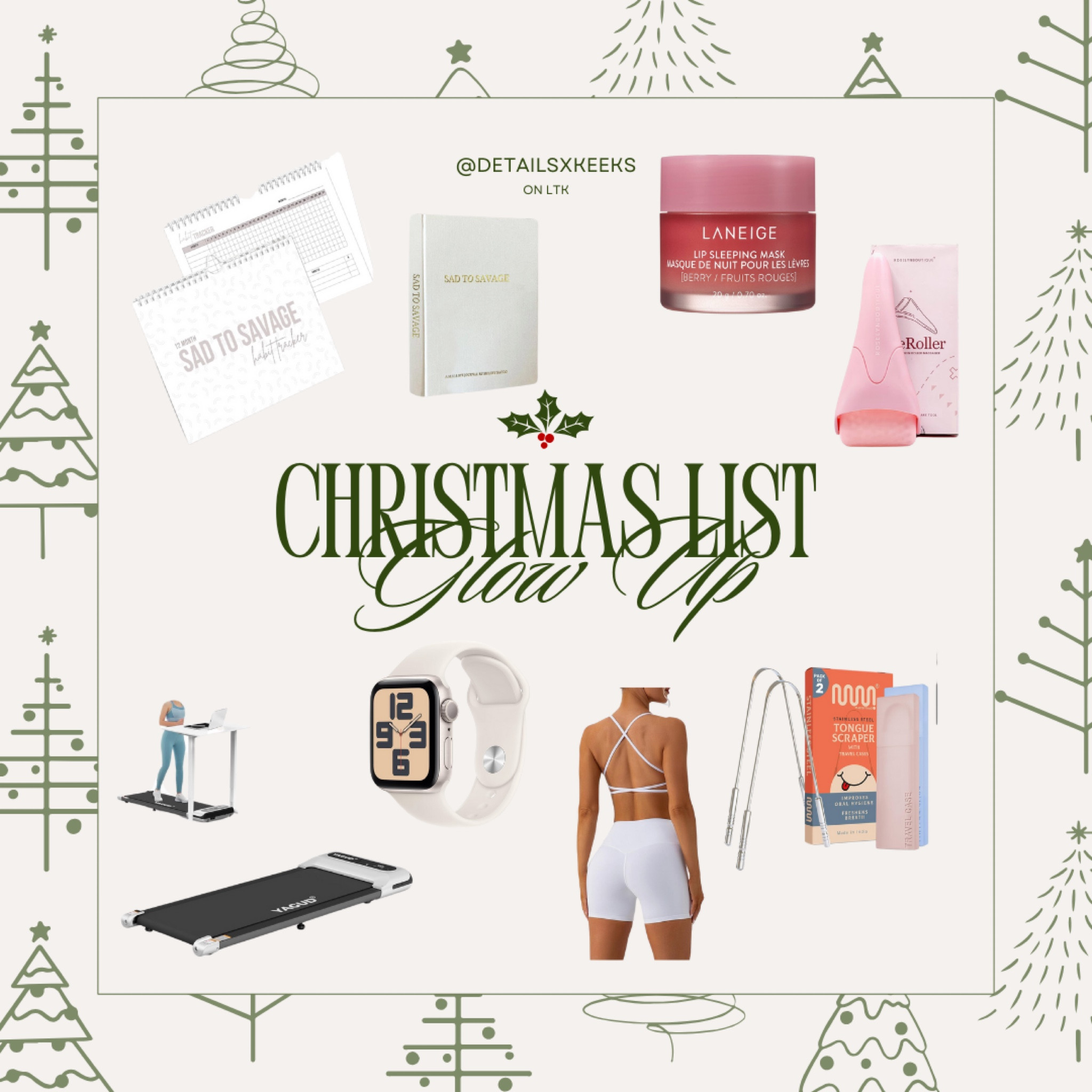 Christmas list ideas for the glow up era ✨👏🏻