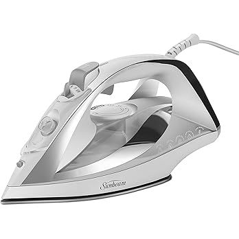 Sunbeam Turbo Steam Iron, 1700 Watt, Nonstick Ceramic Soleplate, Horizontal or Vertical Shot of S... | Amazon (US)