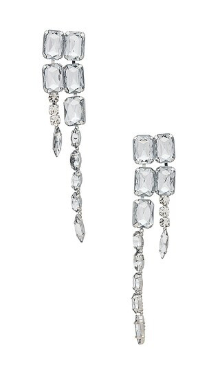 Ice Queen Earrings in Silver | Revolve Clothing (Global)