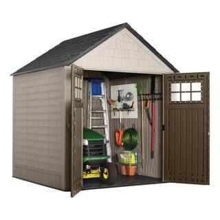 Rubbermaid Big Max 7 ft. x 7 ft. Storage Shed 2035892 - The Home Depot | The Home Depot