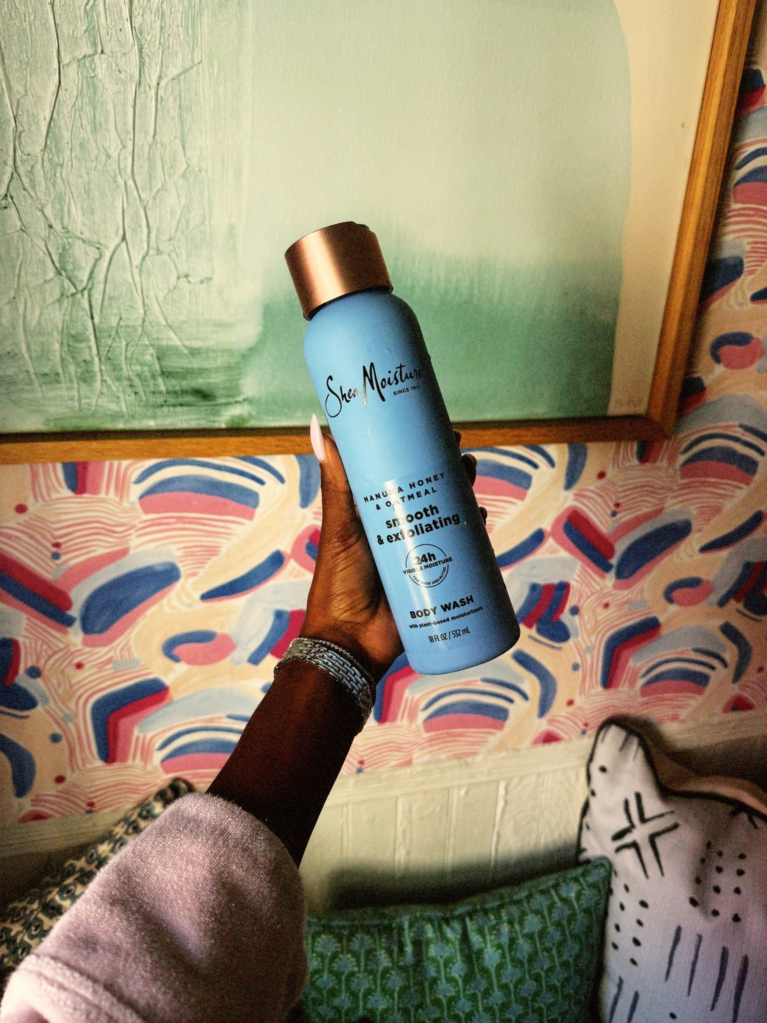 My favorite shea moisture body wash!!!