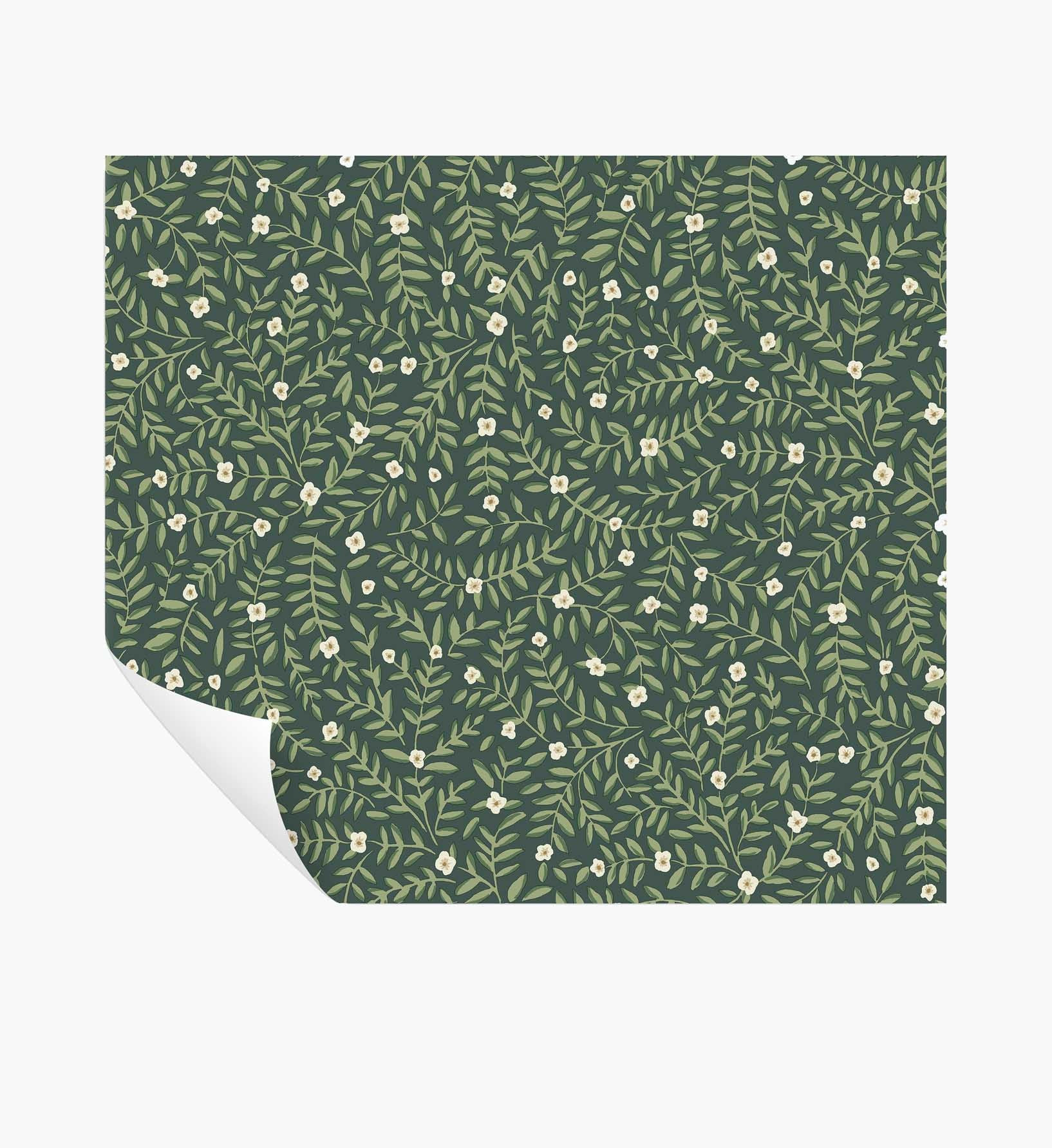 Elodie Peel & Stick Wallpaper - Cream | Rifle Paper Co.