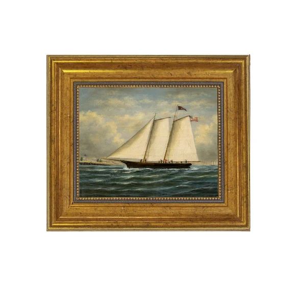 America First Winner of America's Cup Oil Painting Print | Etsy | Etsy (US)