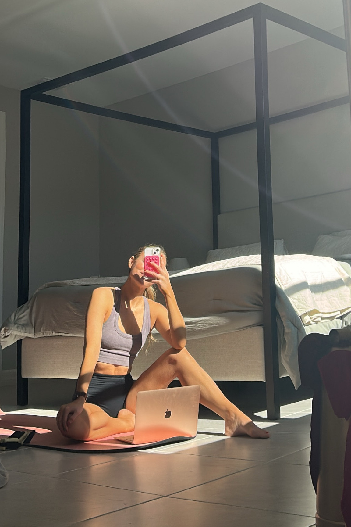 free people movement go to sports bra, truly so comfortable! wearing xs/s — comes in so many cute colors! I got the “washed driftwood” & “washed black"

#LTKFindsUnder50 #LTKActive