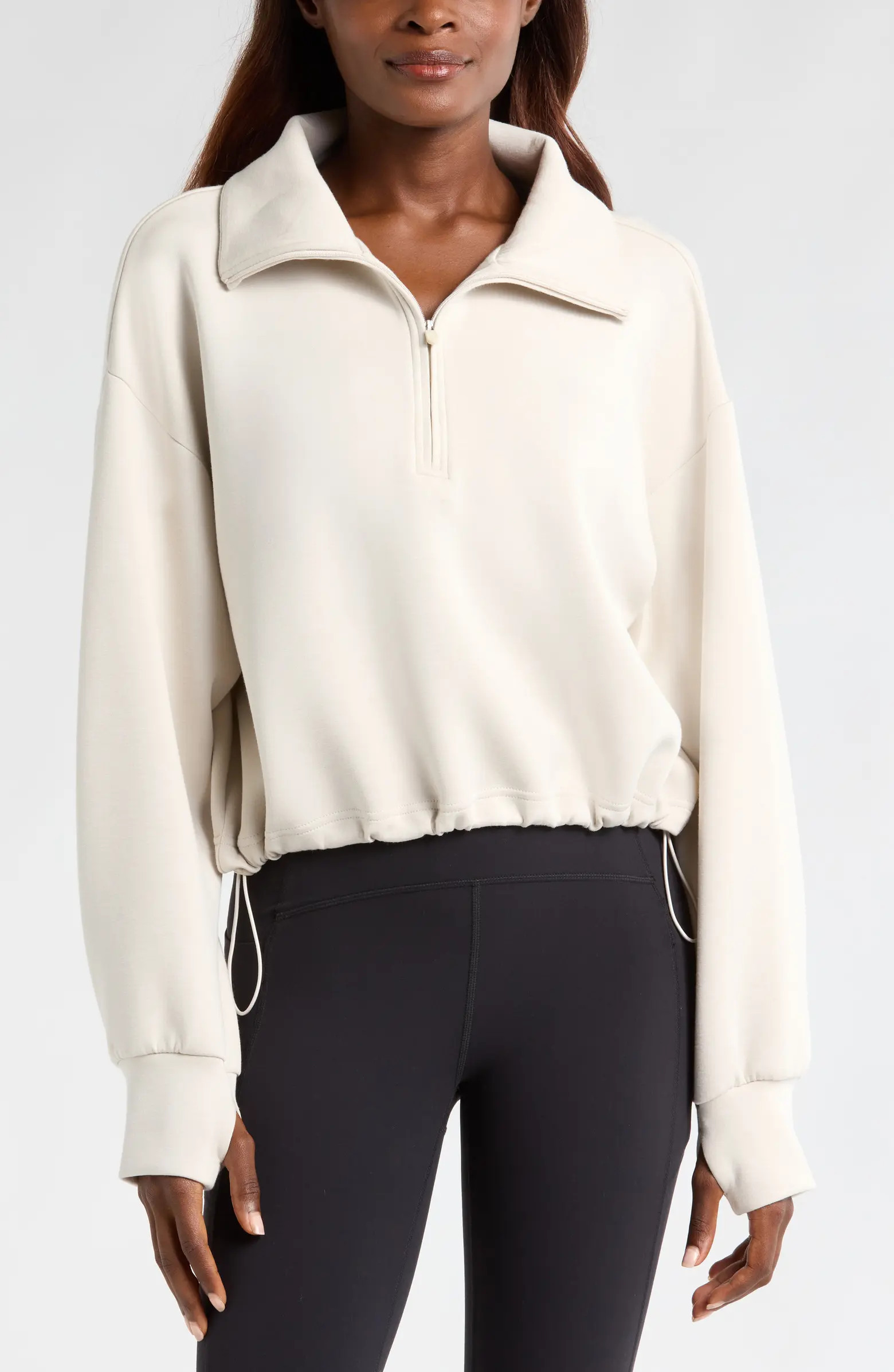 Soft Modal Blend Half Zip Pullover | Nordstrom