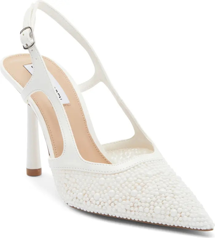 Scotlynn Faux Pearl Pointed Toe Pump (Women) | Nordstrom Rack