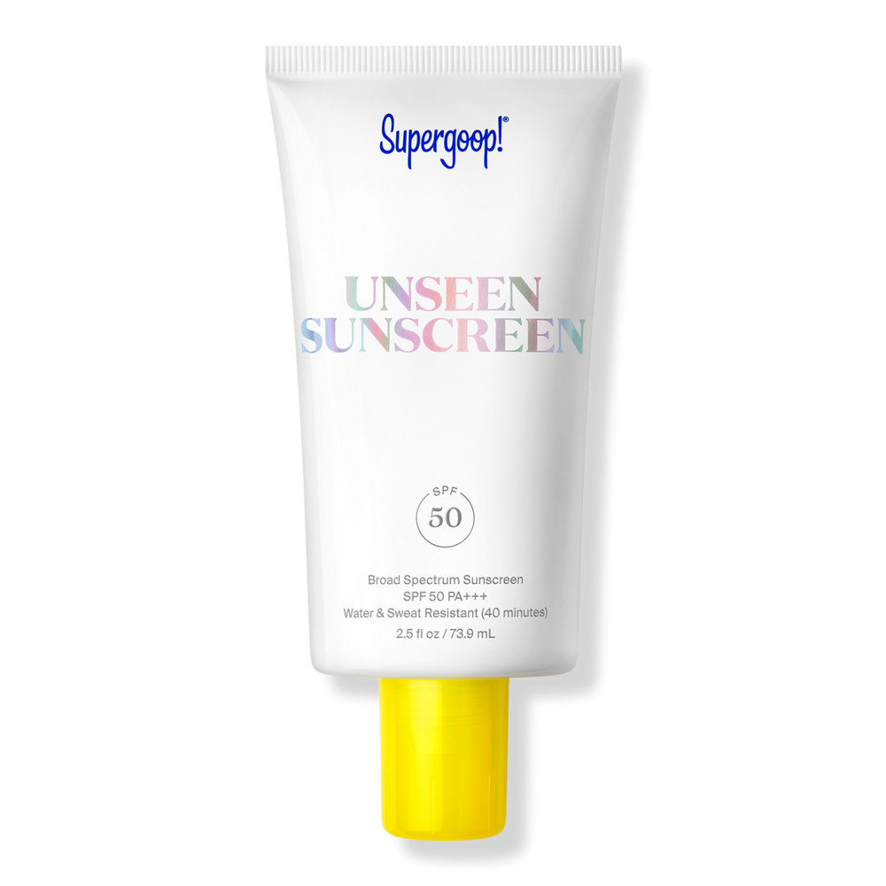 Supergoop! Unseen Sunscreen SPF 50 Invisible Sun Protection for Face - 2.5 oz | Ulta