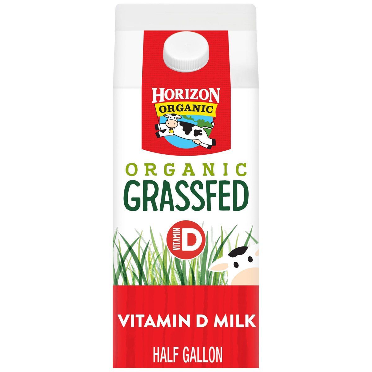 Horizon Organic Whole Grassfed Milk - 0.5gal | Target