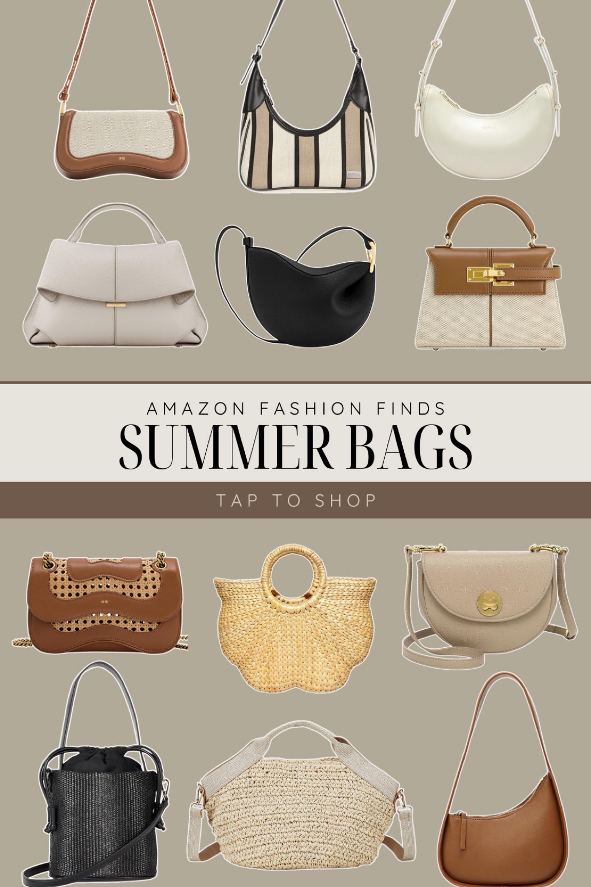 My favorite summer neutral bags all from Amazon! #amazonprimeday Amazon prime day


Neutral, bag, beach bag, coastal style, chic, whicker, purse, tote, summer outfit, brown purse, leather purse, European bag

#LTKSeasonal #LTKSaleAlert #LTKItBag