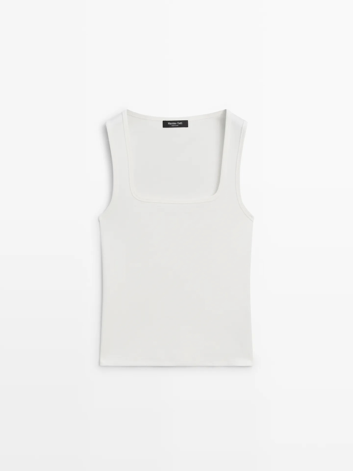 D\u00e9bardeur col carr\u00e9 | Massimo Dutti FR
