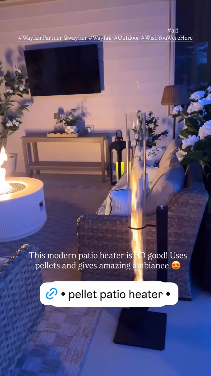 This modern patio heater is so good! 

#LTKHome #LTKSaleAlert #LTKMothersDay