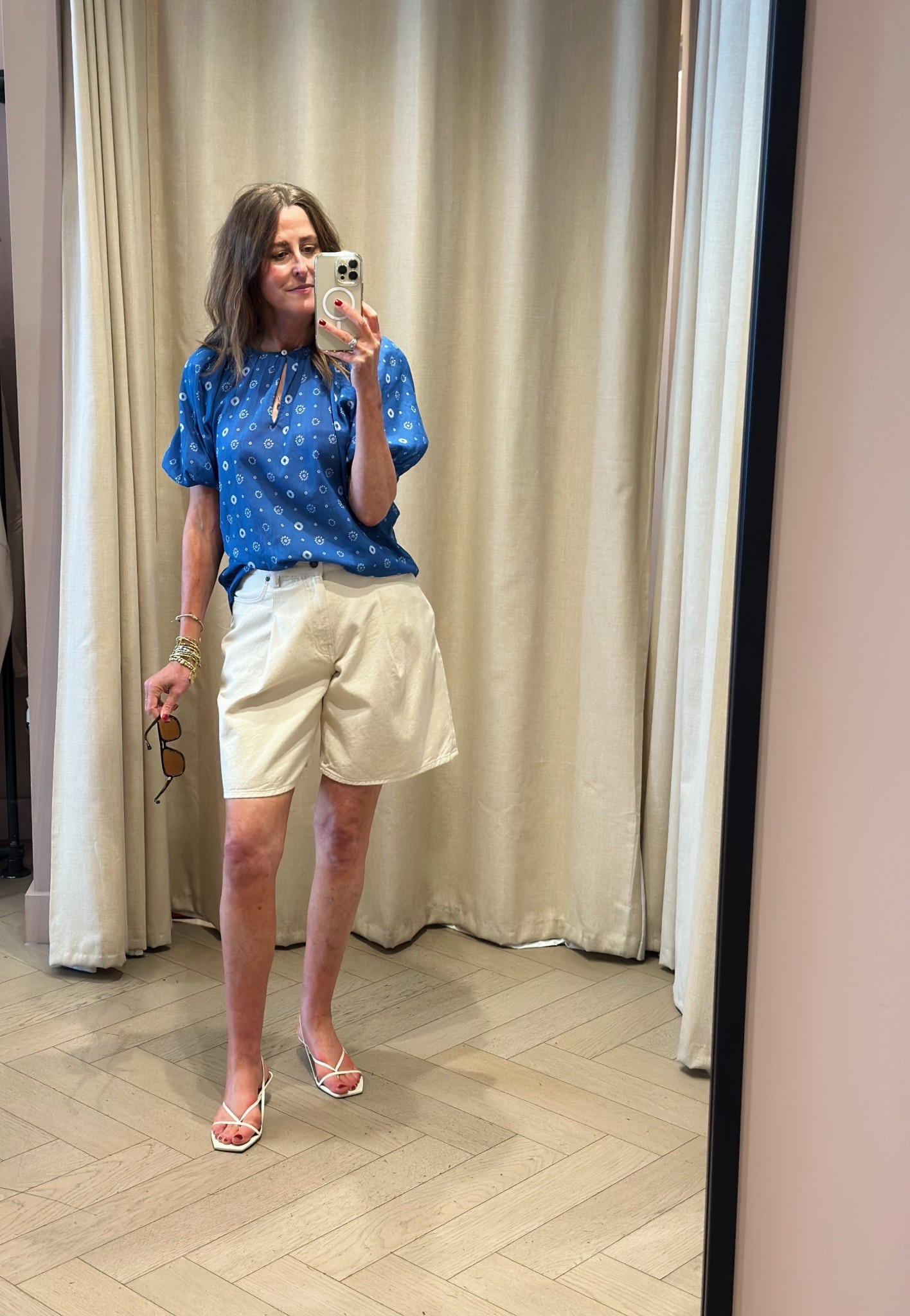 When summer arrives 💙🤍

I’m wearing a 2 in both 

#LTKstyletip #LTKsummer #LTKover50style