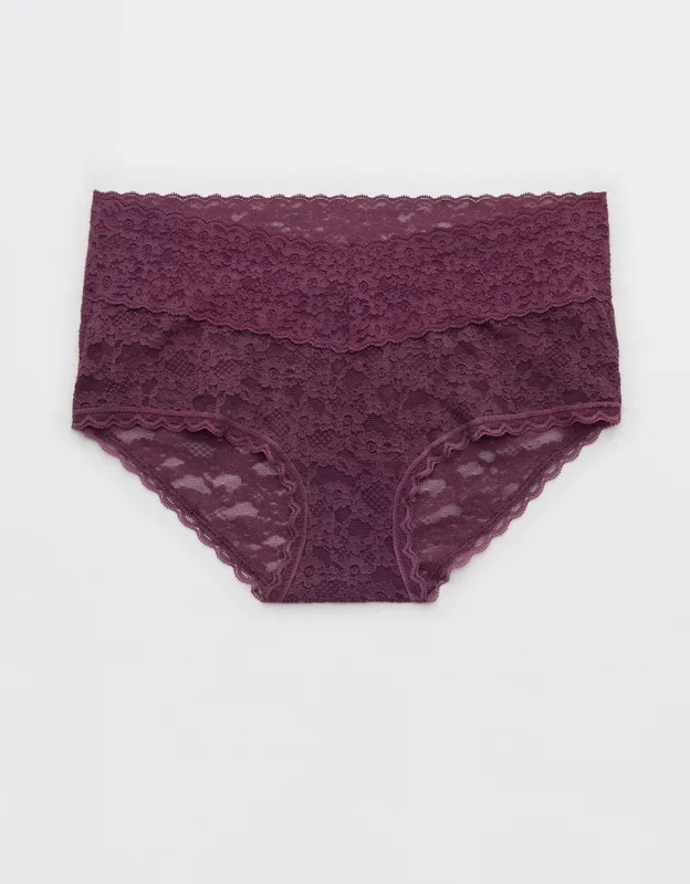 Show Off Vintage Lace Boybrief Underwear | Aerie