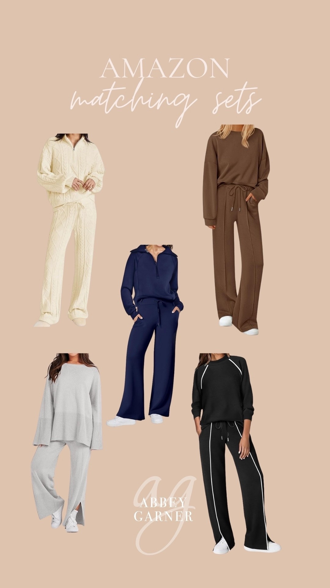 Matching sets to get me through this winter 🫶🏻 Wearing a size medium in all 

#LTKSeasonal #LTKootd