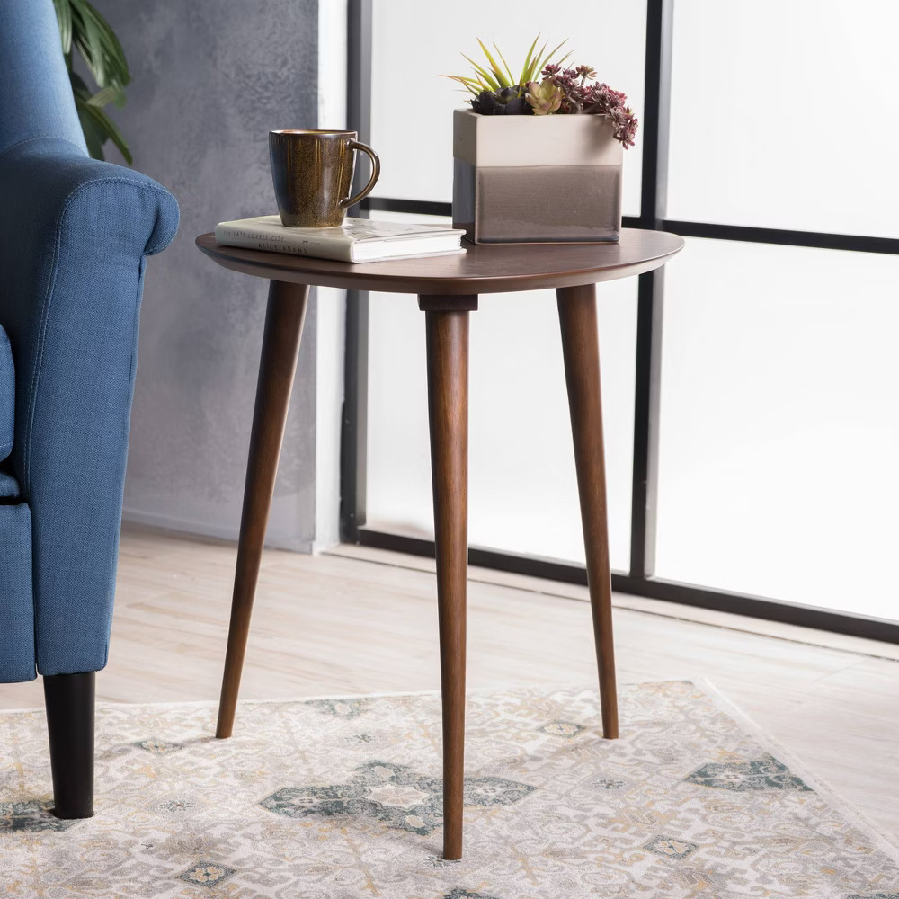 Naja End Table - Wood - Walnut - Christopher Knight Home | Target