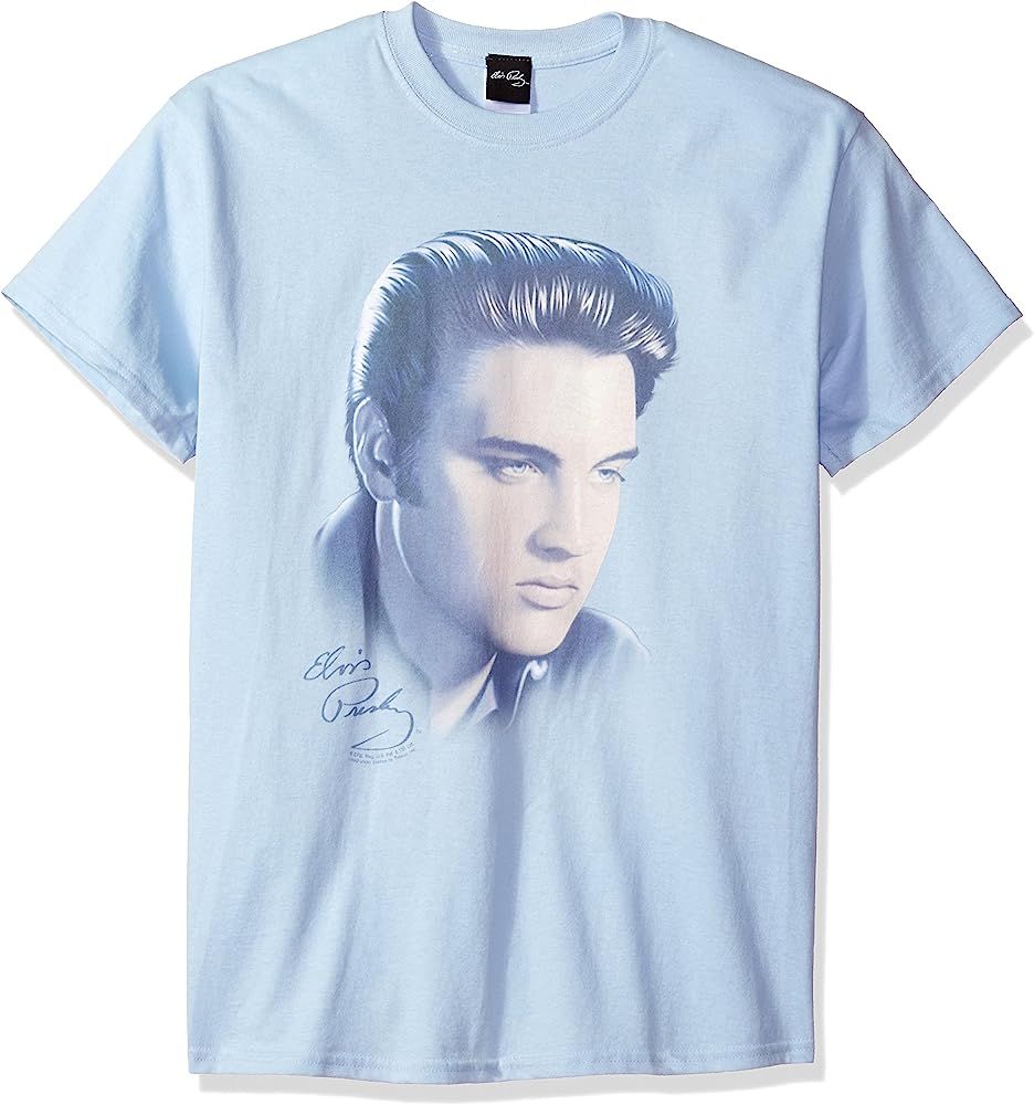 Trevco Men's Elvis Presley The King T-Shirt | Amazon (US)