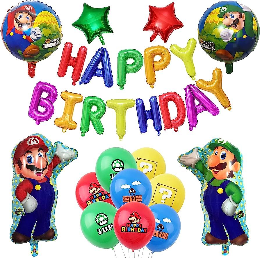 Elevate Your Party Decor with Colorful and Durable Decorative Balloons, Cartoon Birthday Party Su... | Amazon (US)