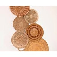 Vintage wall basket collection...wall basket collage...wall basket set...hanging baskets...boho farmhouse. | Etsy (US)