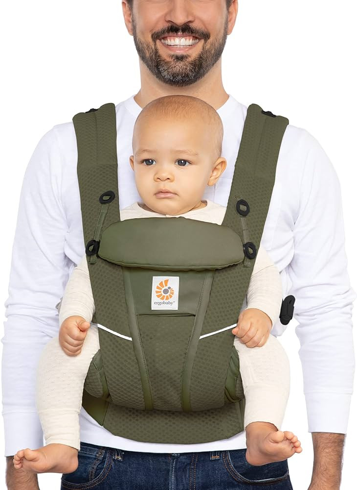 Ergobaby All Carry Positions Breathable Mesh Baby Carrier with Enhanced Lumbar Support & Airflow ... | Amazon (US)