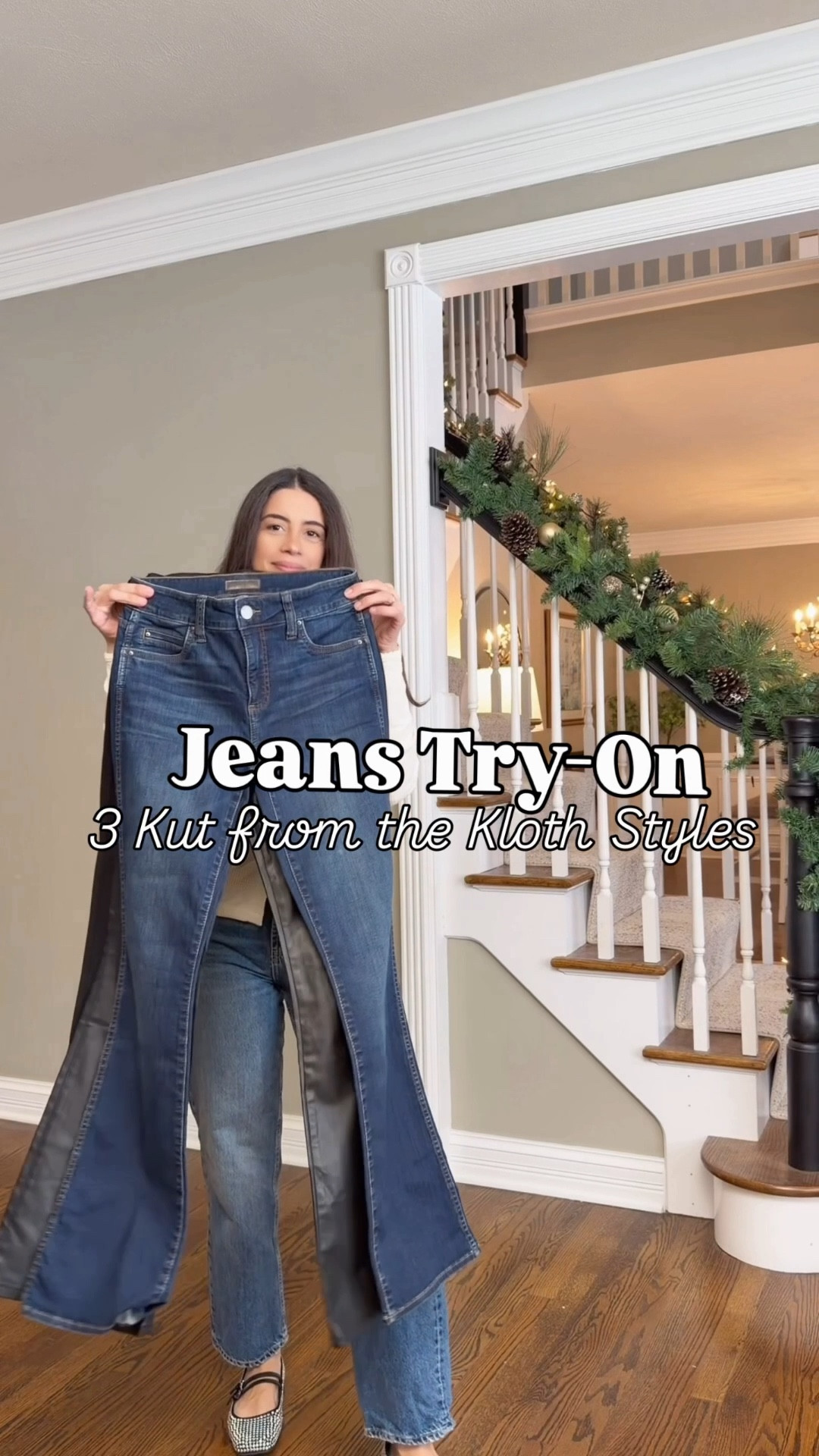 Trying on 3 Kut from the Kloth jean styles and honestly loving how flattering and comfortable they are 🤍kutfromthekloth
I ordered my regular size (I’m a size 27 and between 4/6 and I went with a size 4 in all styles.)


#LTKSeasonal #LTKFindsUnder100