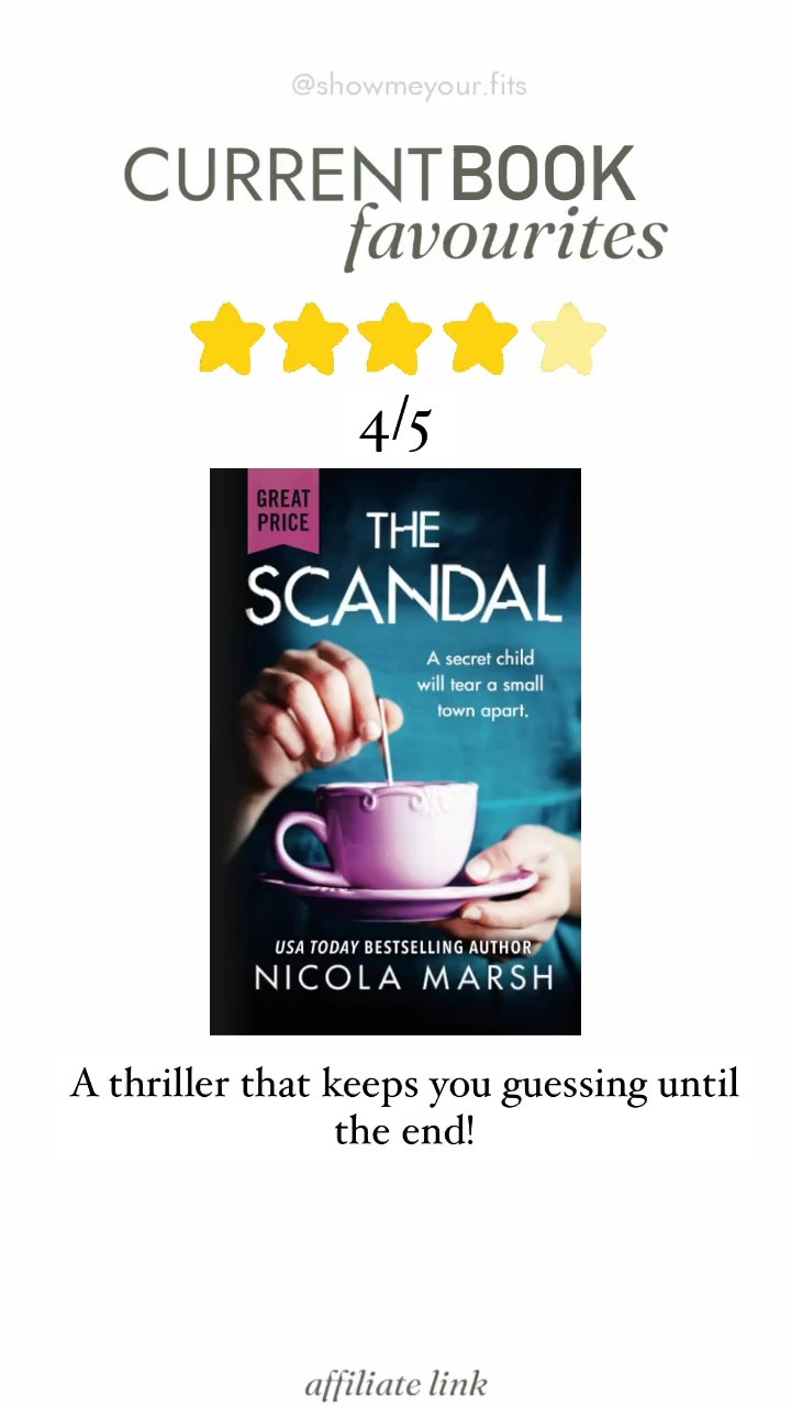 Just finished, this is a great thriller that I could NOT put down! 

*********
Canadian amazon finds, blazer, Amazon fashion, dupe, dupes, spring jacket, bag, amazon outfit, amazon Canada, outfit inspo, spring outfit, books, reading, novels, thriller 

#LTKfindsunder50 #LTKGiftGuide #LTKhome