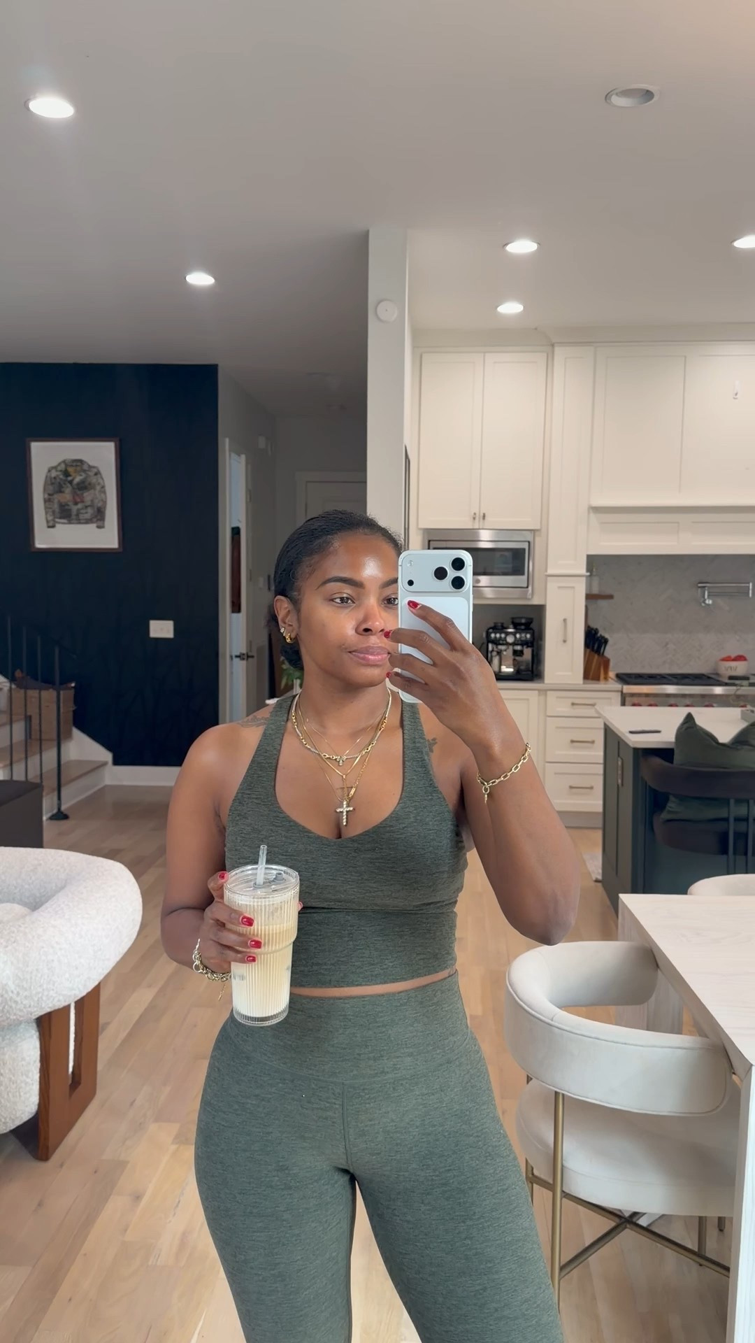 This set is old from Fabletics but linking something similar from Quince. 
