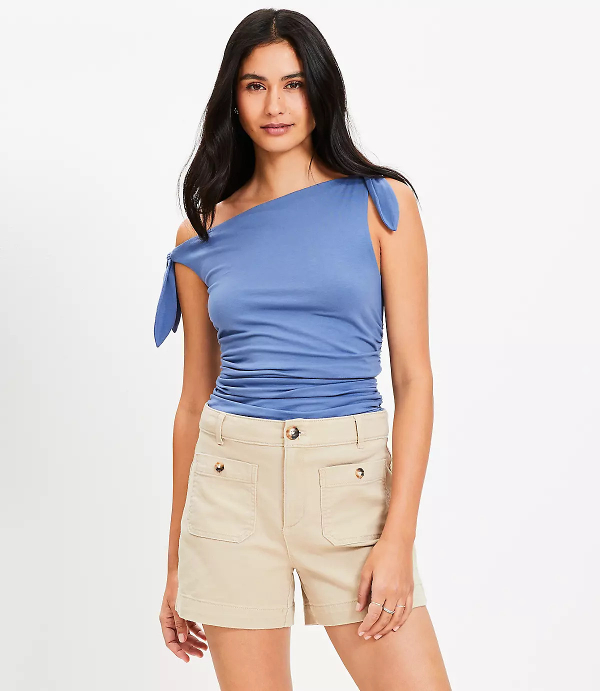 Palmer Shorts in Twill | LOFT
