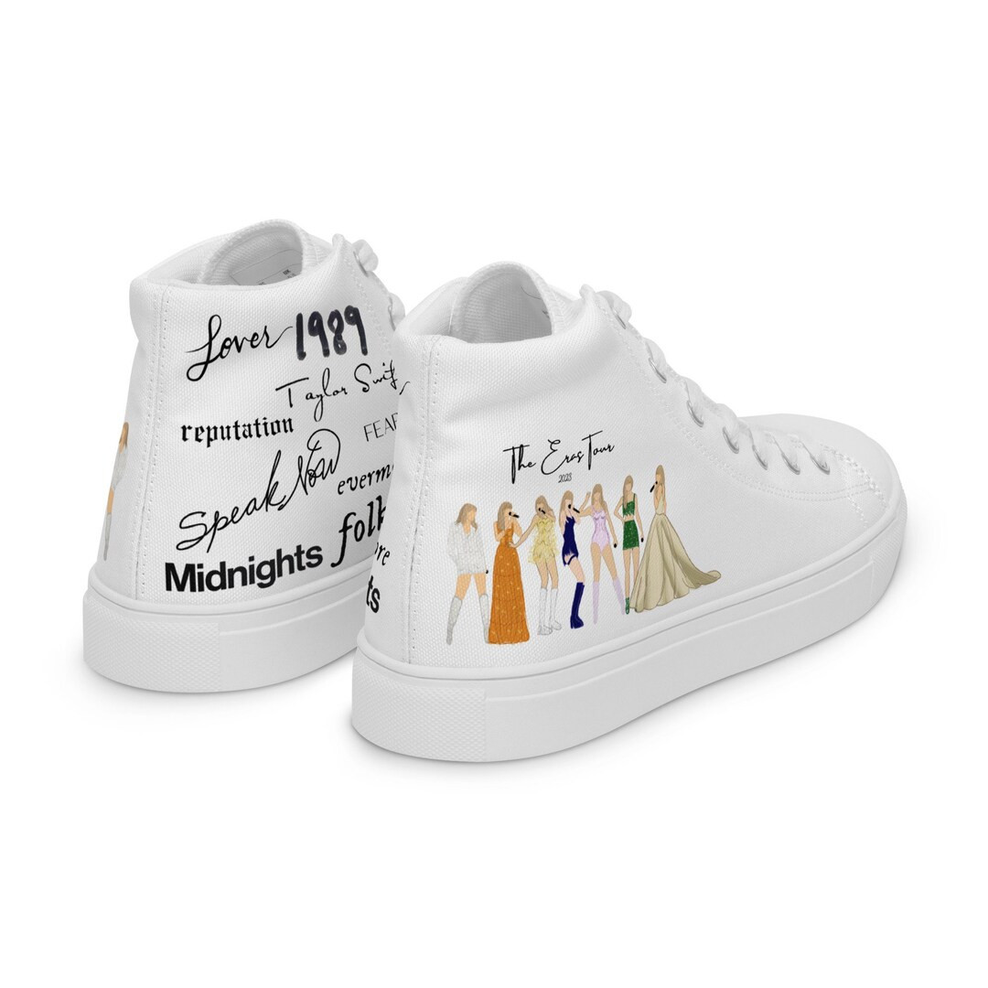 The Eras Tour Taylor Inspired High Top Shoes | Etsy (US)
