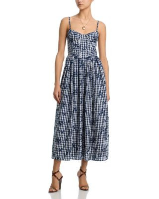Embroidered Gingham Dress - Exclusive | Bloomingdale's (US)