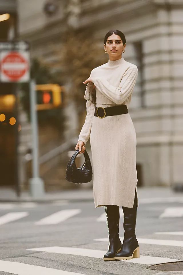 Current Air Layered Sweater Dress | Anthropologie (US)