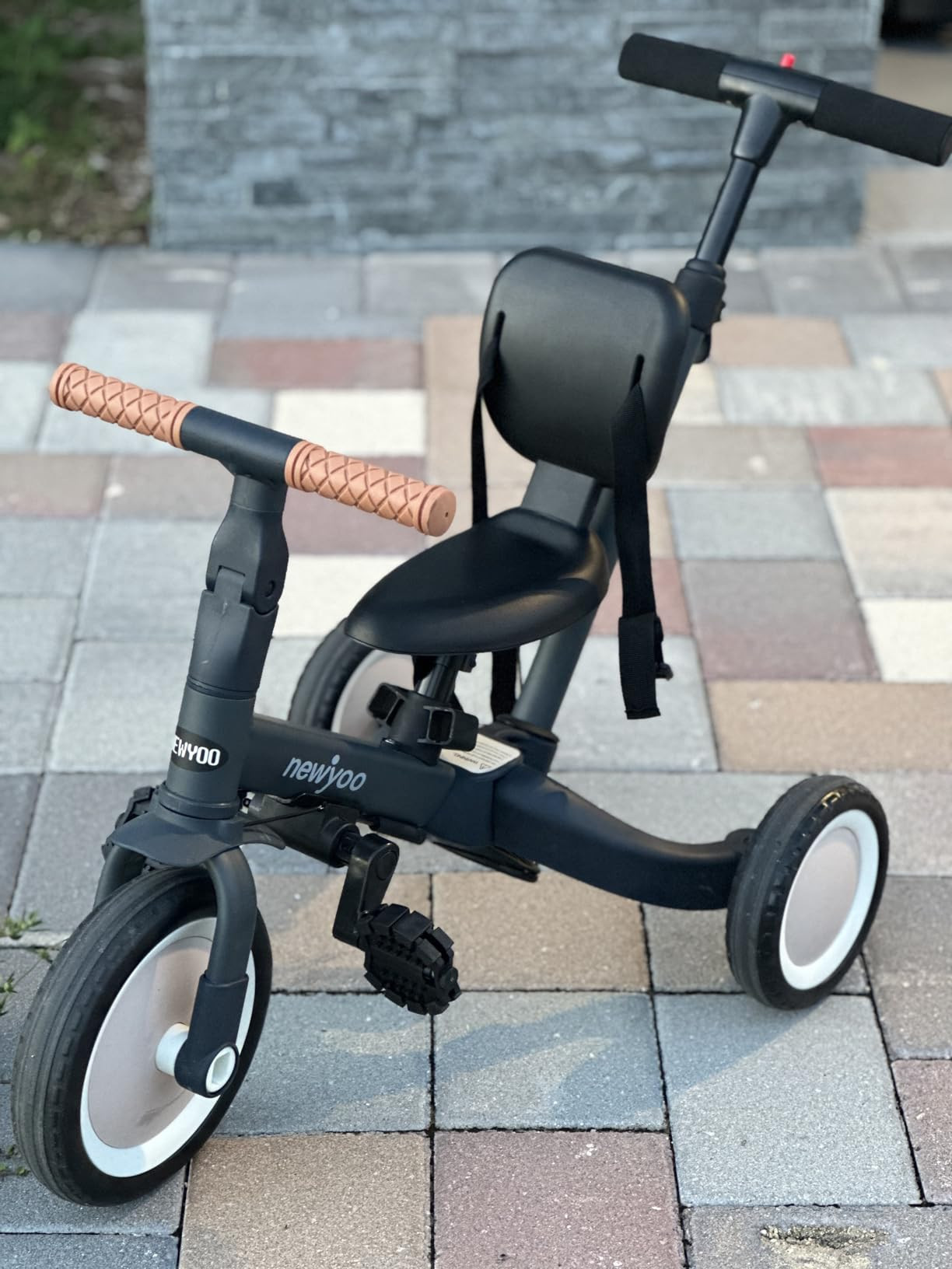 Amazon.com: newyoo Toddler Bike, 4 in 1 Tricycles for 1,2,3 Year Olds, Balance Bike, Birthday Gif... | Amazon (US)