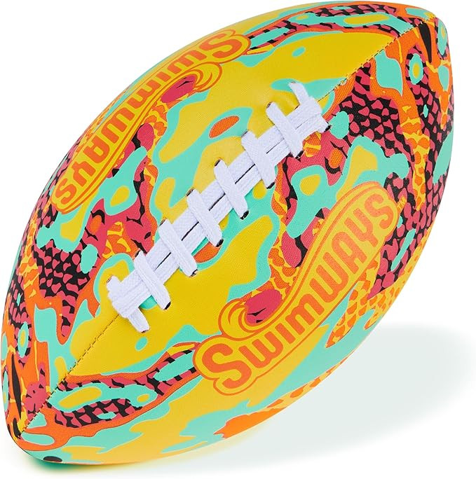 SwimWays Hydro Waterproof Football, Outdoor Games for Adults and Kids, Swimming Pool Accessories ... | Amazon (US)