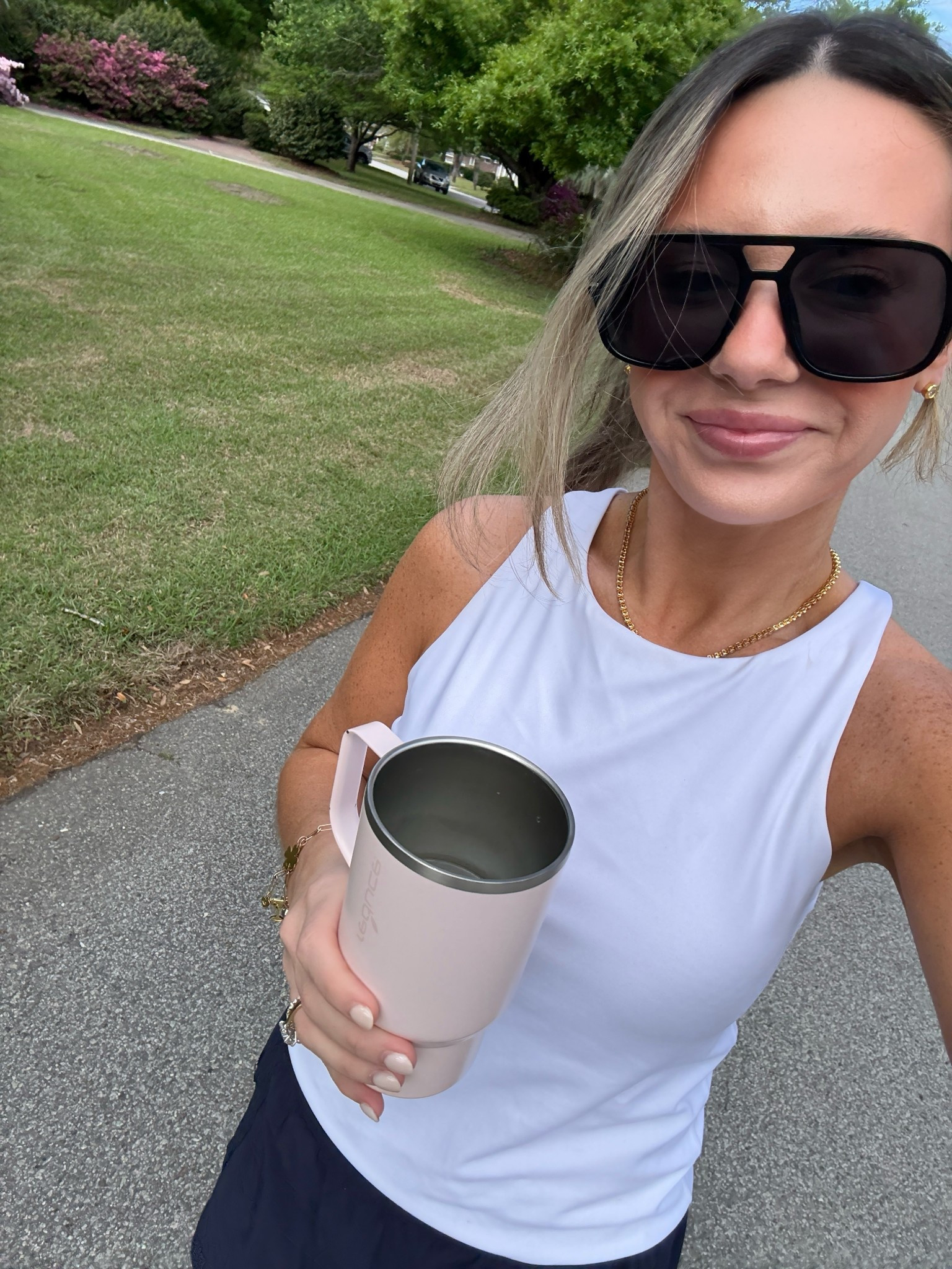 Necklace is 40% off right now! ✨✨

#LTKootd #LTKfitnessgoals #LTKSaleAlert