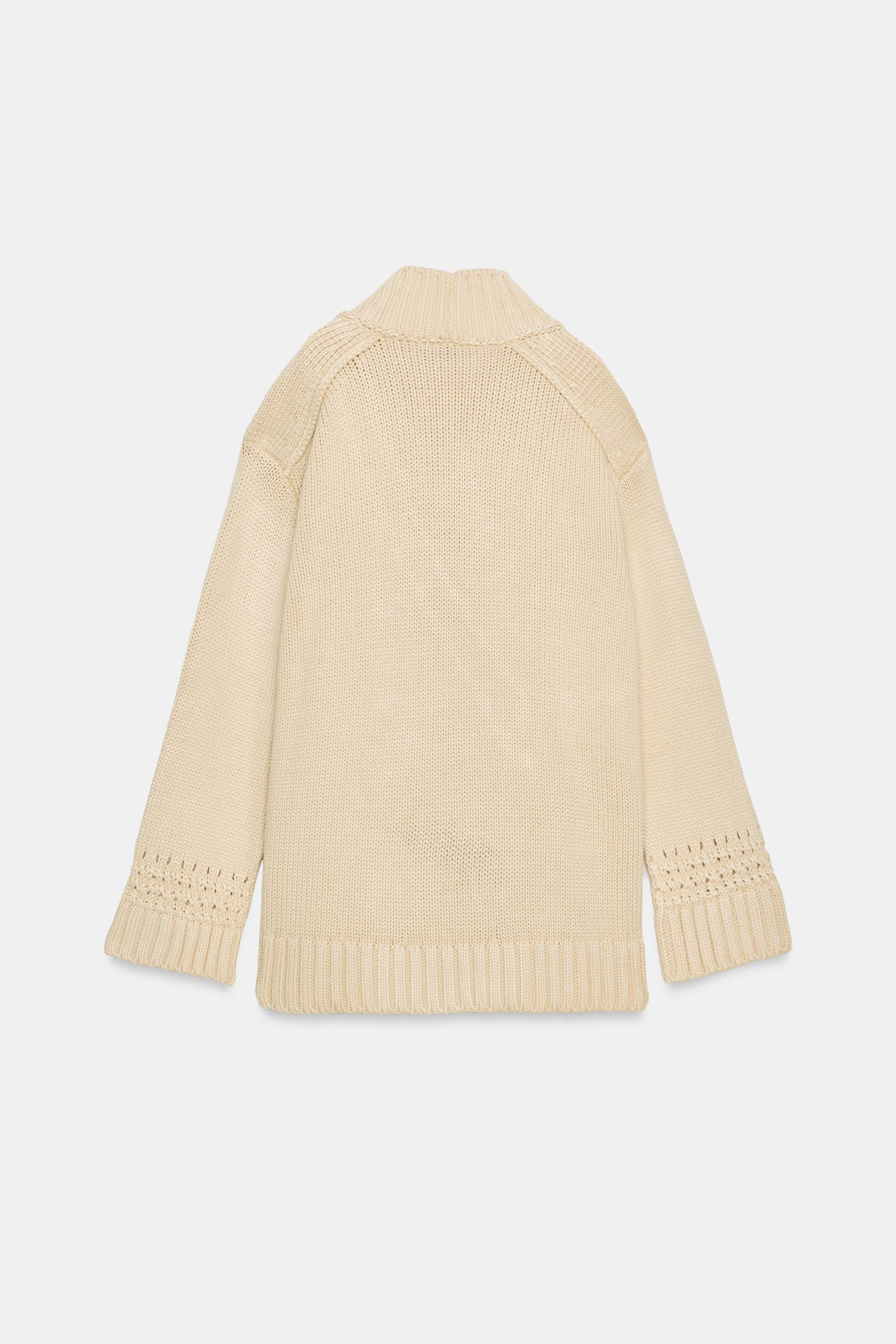 KNIT KIMONO WRAP JACKET | Zara Canada