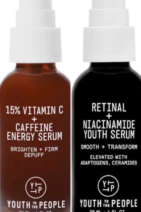 Daily vitamin c serum for morning and weekly retinol serum for night!



#LTKBacktoSchool #LTKunder100 #LTKbeauty