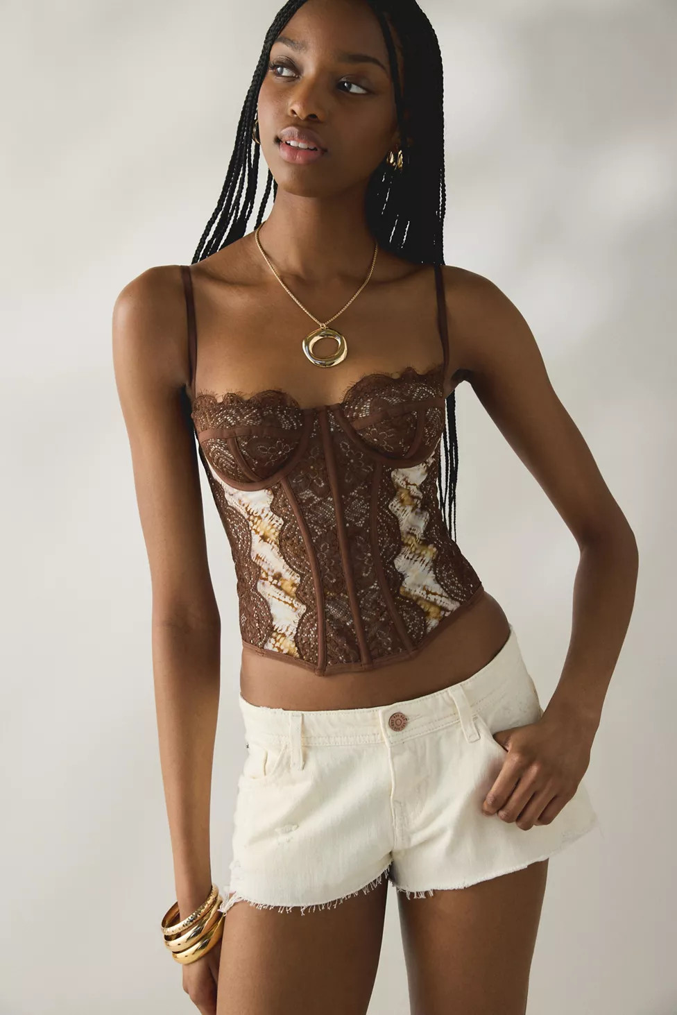 Out From Under Modern Love Corset | Urban Outfitters (US and RoW)