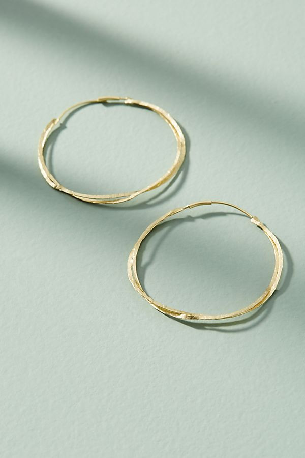 Dominque Hoop Earrings | Anthropologie (US)