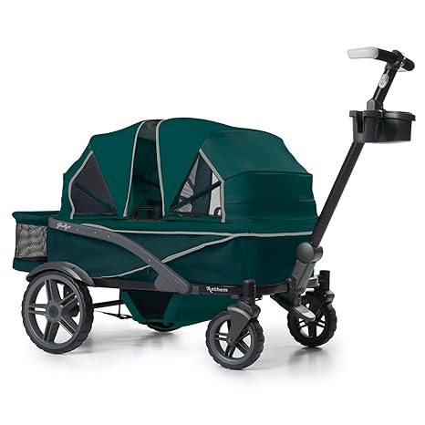 Anthem4 Quad All-Terrain Wagon Stroller with Easy Push and Pull, Removable XL Canopies, and Sturd... | Amazon (US)
