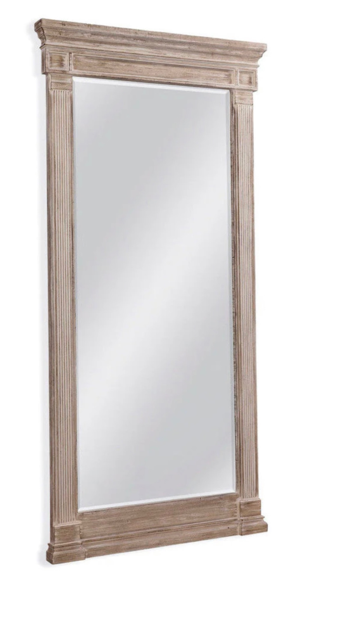 Here is another wood floor mirror similar to my primary bath one!

#LTKhome