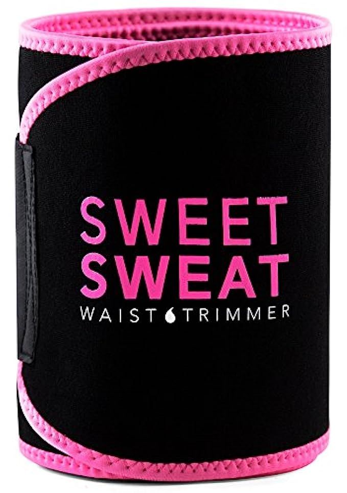 Sports Research Sweet Sweat Premium Waist Trimmer (Pink Logo) for Men & Women ~ Includes Free Sample | Amazon (US)