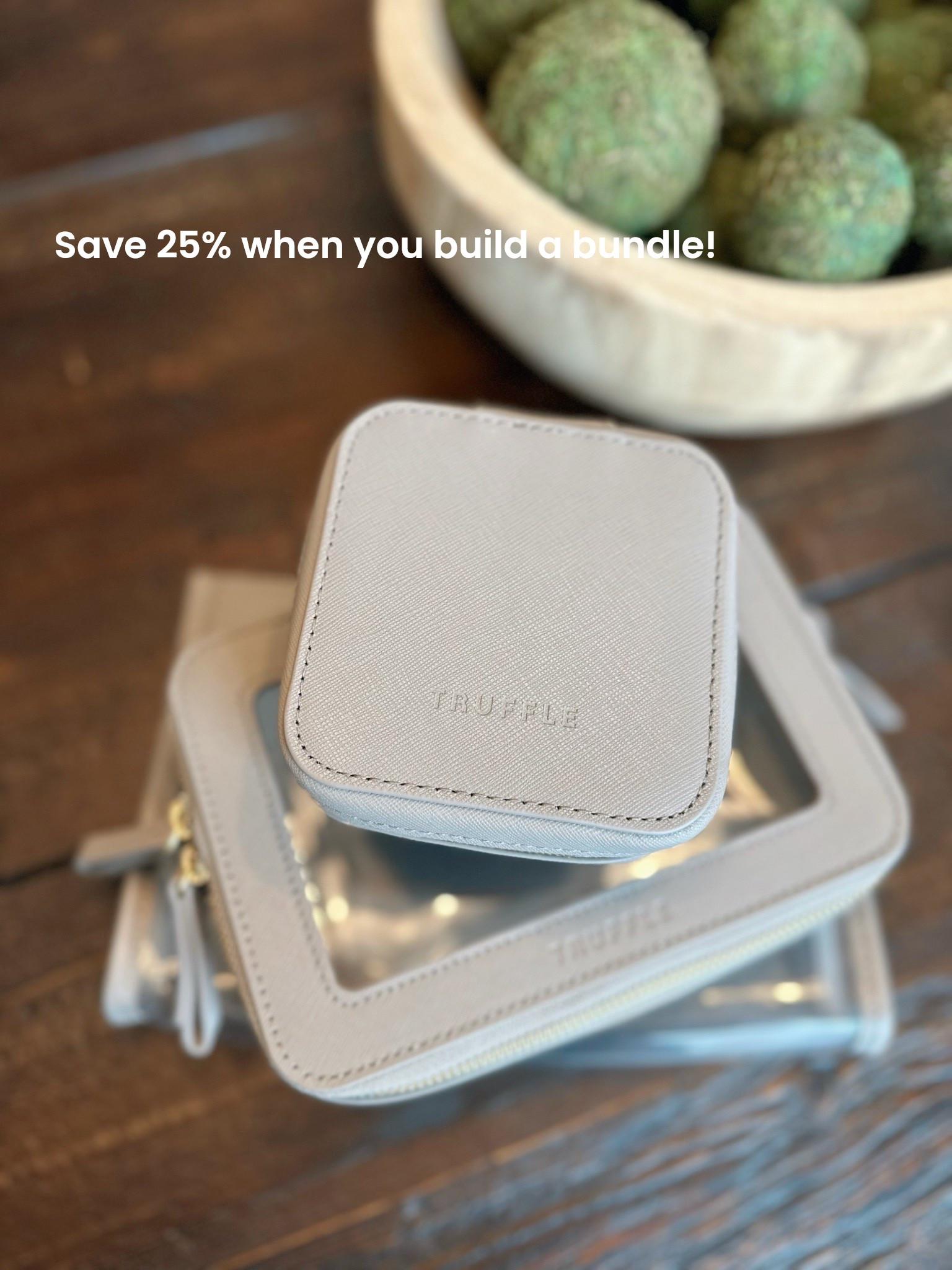 Gift idea for the travel lover or jewelry lover – save 25% on these gorgeous Truffle travel organizers when you build a bundle! 

#LTKTravel #LTKHoliday #LTKGiftGuide