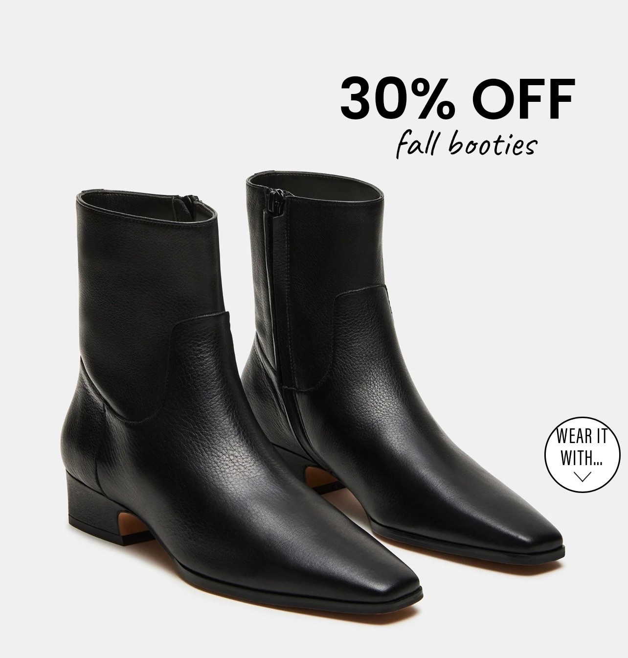 Last day for Steve madden’s friends & family sale — 30% off! 

My fave low-heeled boots are included in the sale! Linked another low-heeled pair

Fall boots / fall shoes