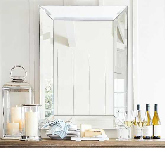 Bevel Rectangular Mirrors | Pottery Barn (US)