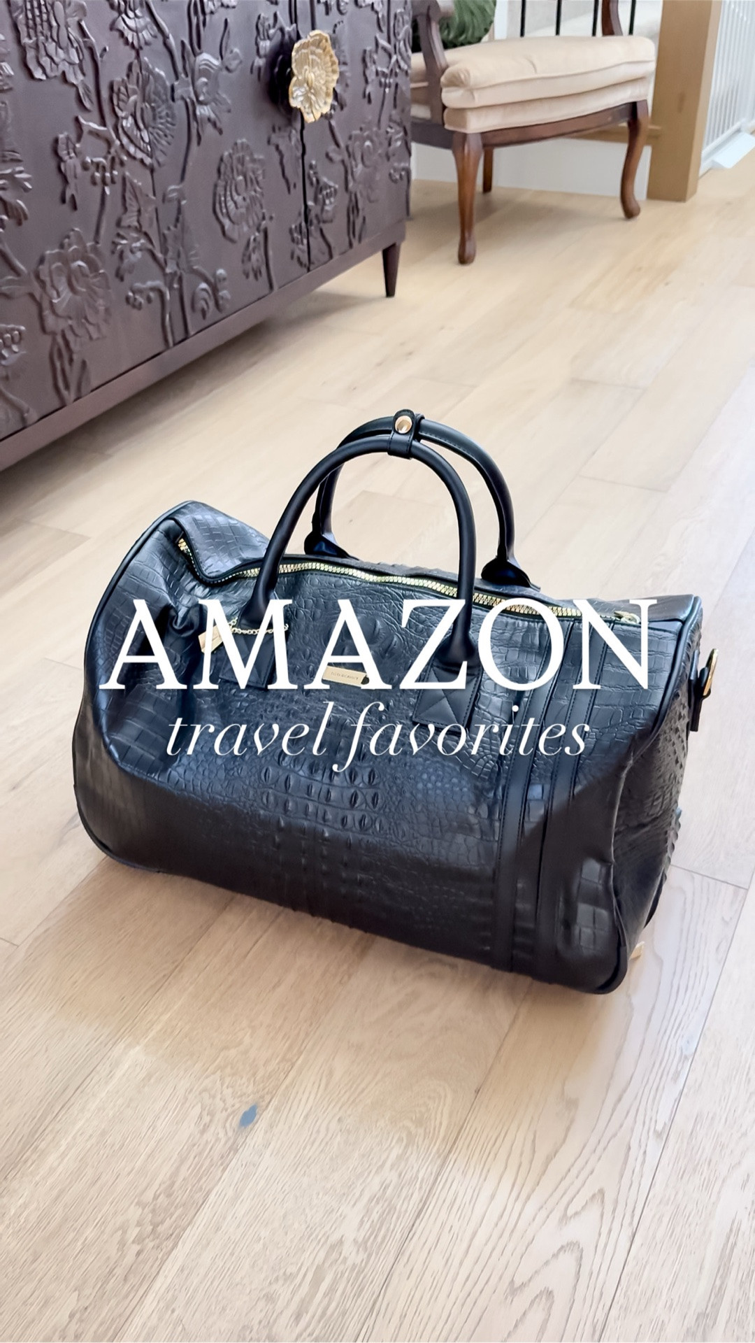 This rolling duffle from Amazon is sleek, gorgeous and fits so much! Weekend getaway, girls trip, business travel - it's perfect! We've also included links to more of our Amazon travel favorites! ✈️🧳

#amazonpartner #amazoncreatorfinds #amazontravel #thesistershoppers #asmr @amazongoddess

#LTKActive #LTKHome #LTKTravel