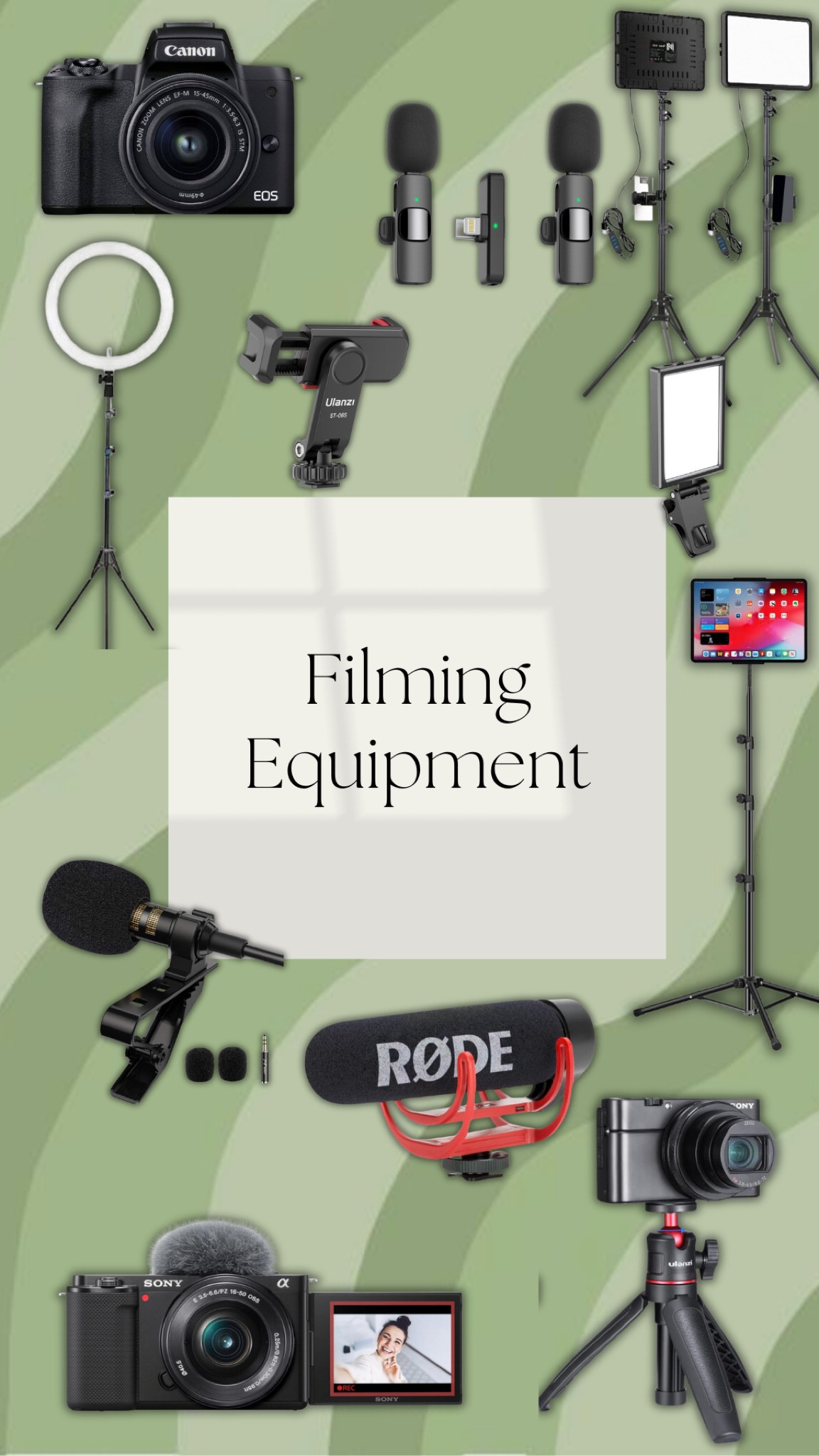 All the products I use to film my YouTube, Instagram and TikTok content ✨

#LTKOver40 #LTKFindsUnder100 #LTKGiftGuide