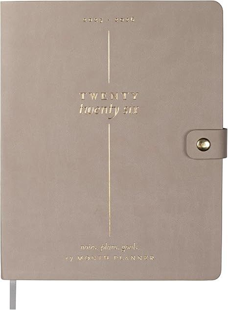 Fringe Studio 2026 Weekly Planner, Aug 2025 - Dec 2026, 17 Month, Faux Leather Wrapped Cover, "EA... | Amazon (US)