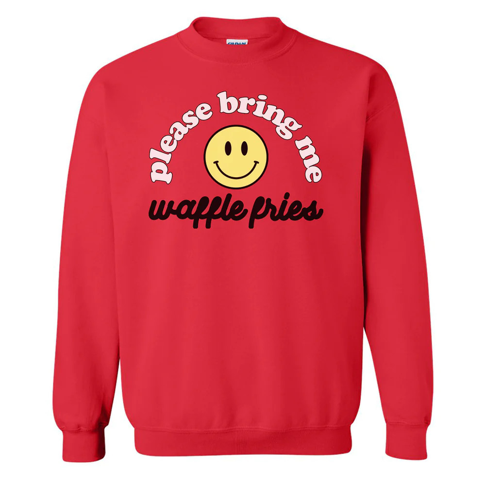 Make It Yours™ 'Please Bring Me...' Crewneck Sweatshirt | United Monograms
